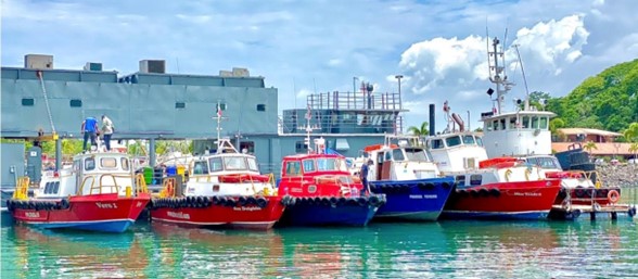 PHOTOS OF THE DELIVERY BOATS